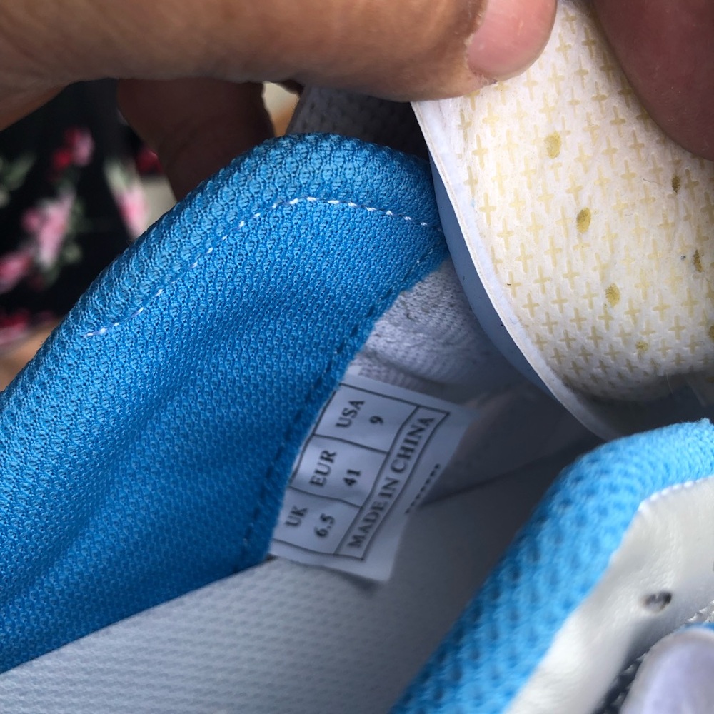 Louis Garneau Ergo Grip Cycling Shoes Women's White/Silver/Blue Size 9 - Picture 12 of 13